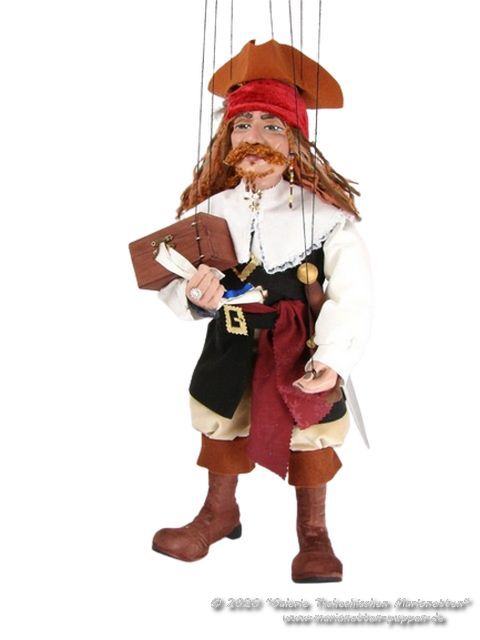 Pirate Caribbean marionette