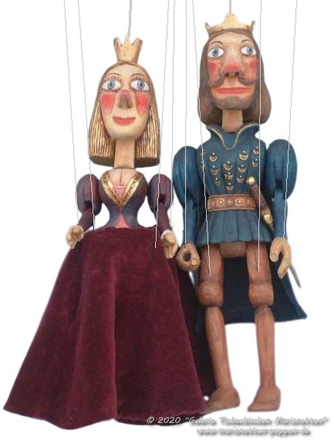 Princess Wooden Marionette 