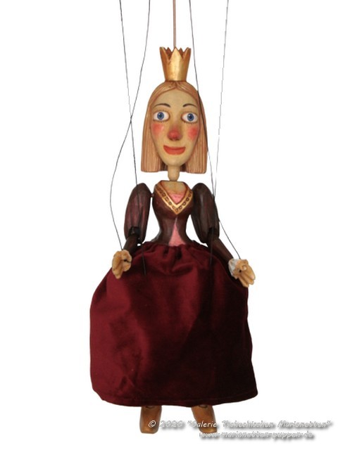 Princess wood marionette
