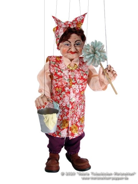 Charwoman marionette  