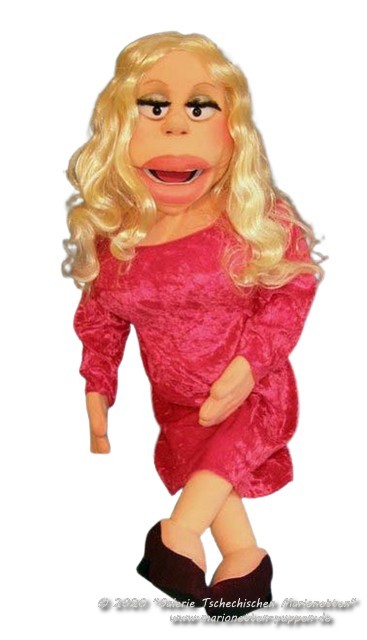 Buy Rita Blond Foam Puppets | MP412 | Gallery Czech Puppets & Marionettes