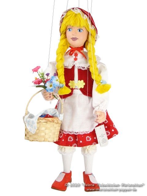 Little Red Riding Hood marionette                        