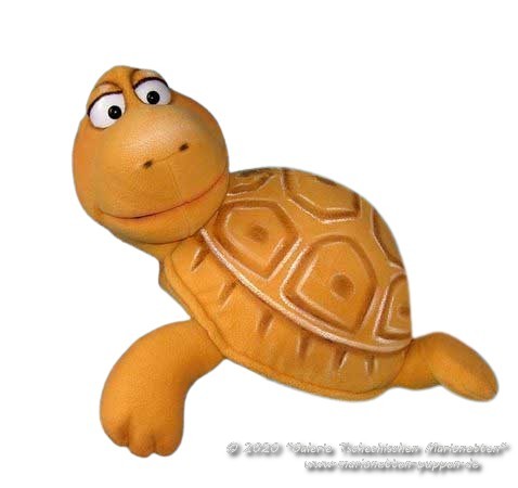 Turtle foam puppet                                        