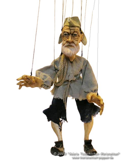 Seaman wood marionette