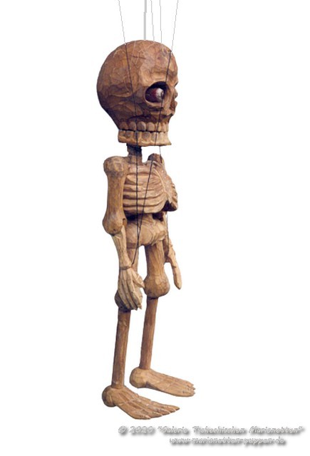 Skeleton wood marionette  
