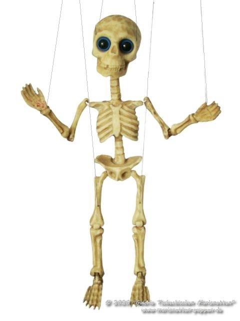 Skeleton marionette