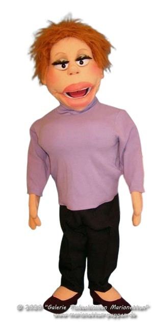 Tina foam puppet