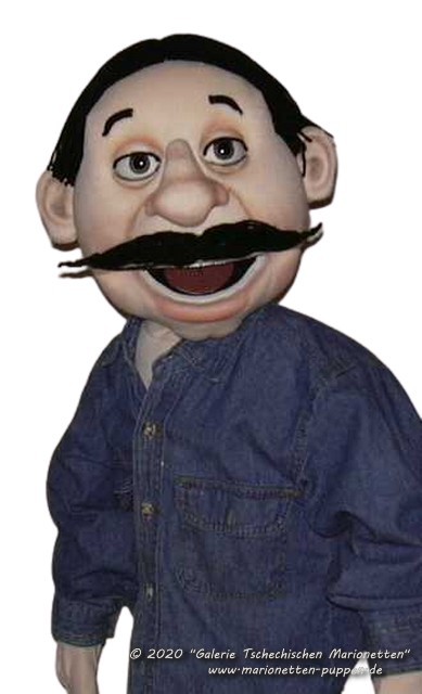 Toby foam puppet