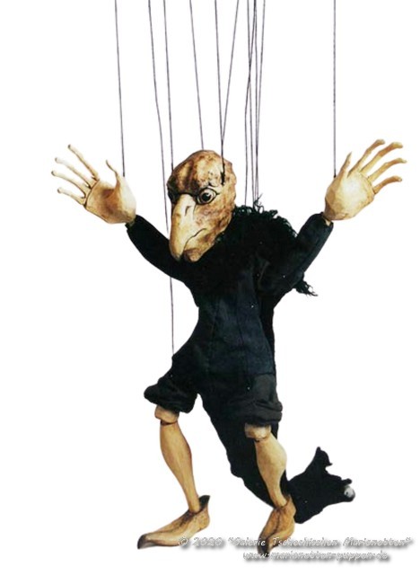 Ugly wood marionette  