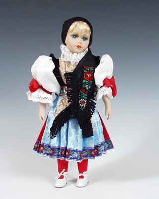 Chodka czech doll