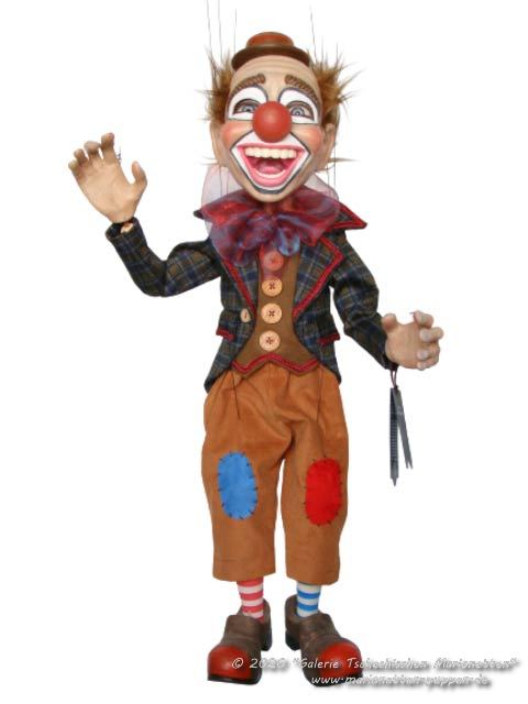 Clown Big Bean marionette