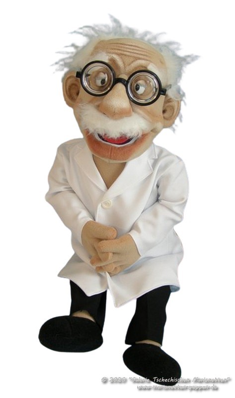 Grazy Doc foam puppet