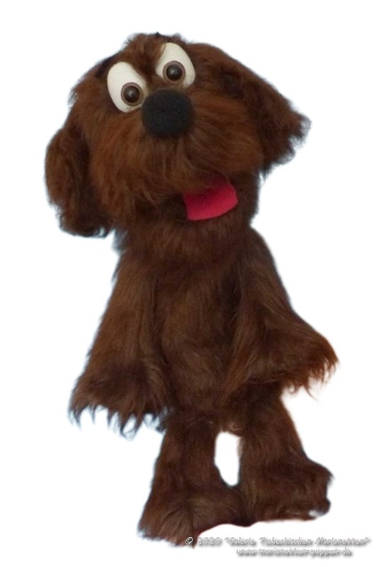 Dog foam puppet