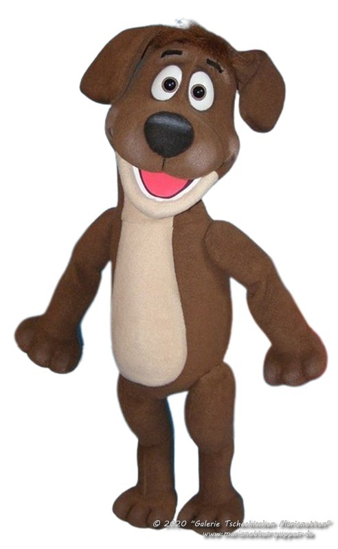 Dog foam puppet