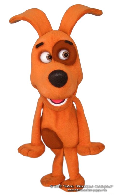 Dog foam puppet