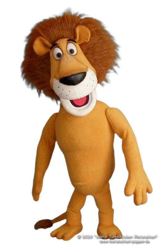 Lion foam puppet