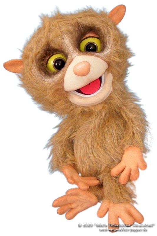 Loris foam puppet