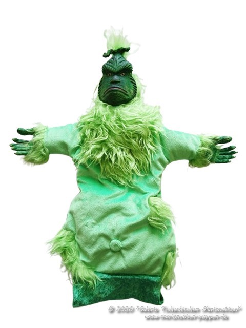 Monster hand puppet