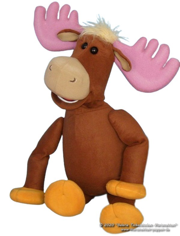 Moose foam puppet