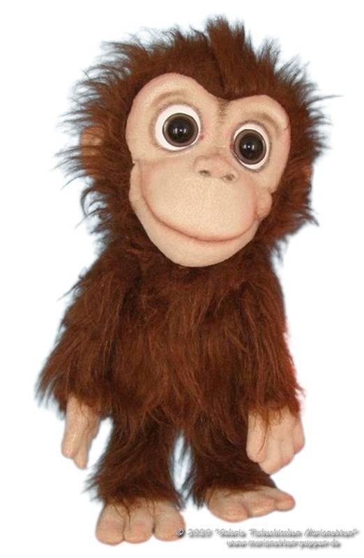 Orang foam puppet