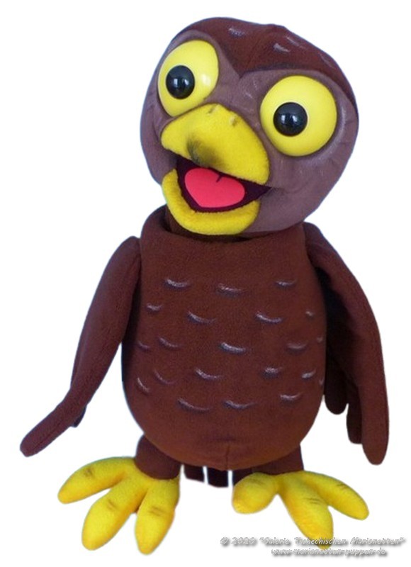 Owl foam puppet