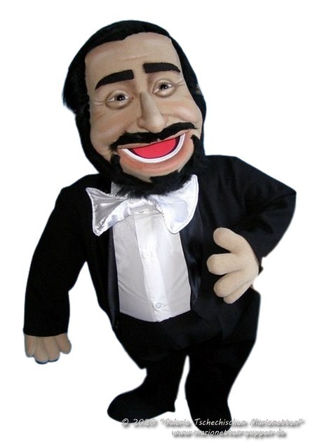 Pavarotti ventriloquist puppet