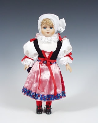 Plzen czech doll