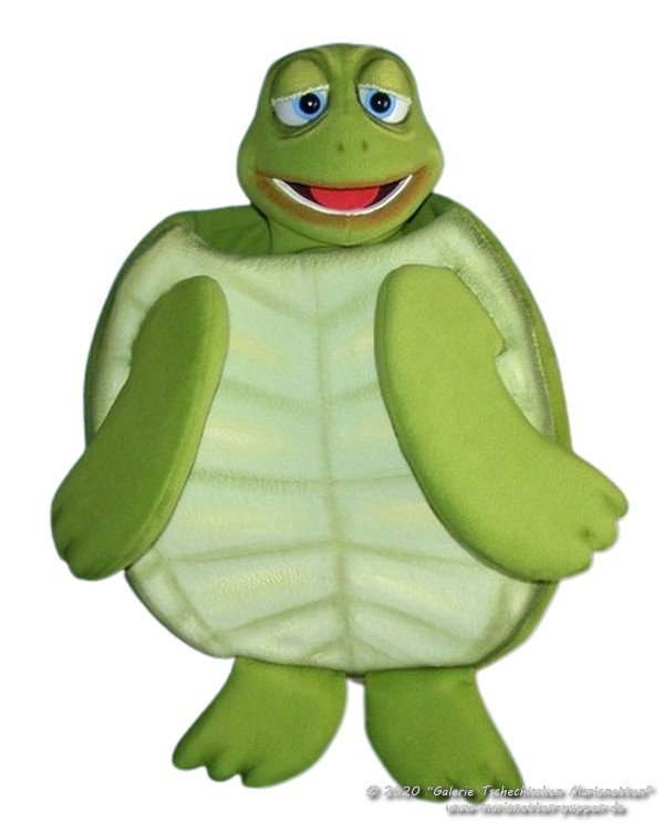 Sea turtle foam puppet