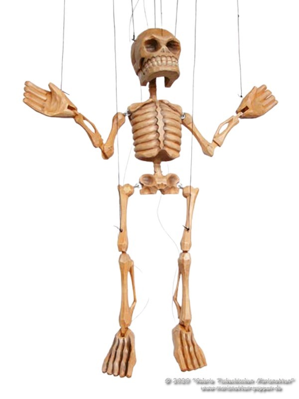Skeleton marionette  