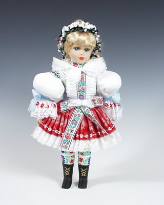 Uhersky Brod czech doll