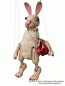 Doe-hare wood marionette