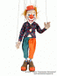 Clown Giggle marionette