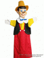 Pinocchio hand puppet