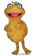 Toad foam puppet