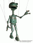 Robot Frog marionette
