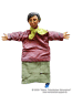 Indian child hand puppet 