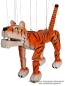 Tiger wood marionette