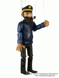 Captain Haddock marionette