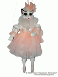 Cat ballerina marionette