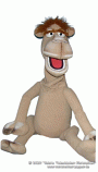 Camel foam puppet     