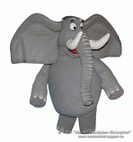 Elephant foam puppet 