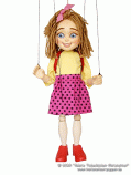 Schoolgirl marionette