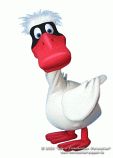 Goose foam puppet       