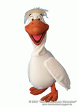 Goose foam puppet    