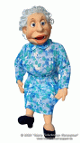 Granny Helen foam puppet