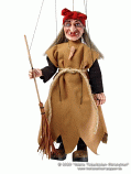 Witch marionette 