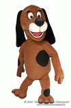 Dog foam puppet