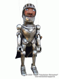 Knight wood marionette