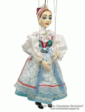 Puppet in Folk costume Straznicanka