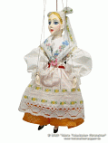 Puppet in Folk costume Tabor